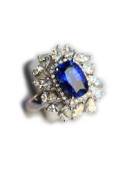 白金蓝宝石戒指 亚马逊上的珠宝首饰与化妆品选购指南